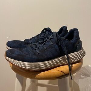 Nobull Navy tie-dye rip stop runner | womens 9.5